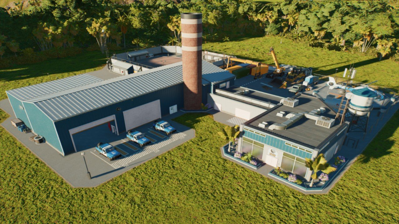 Logistics Compound - ワークショップ - ジュラシック・ワールド・エボリューション 3