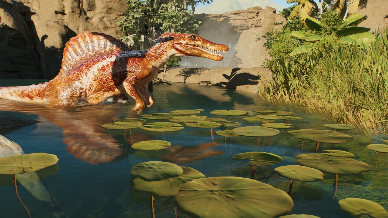 Spinosaurus enclosure - Workshop - Jurassic World Evolution 3