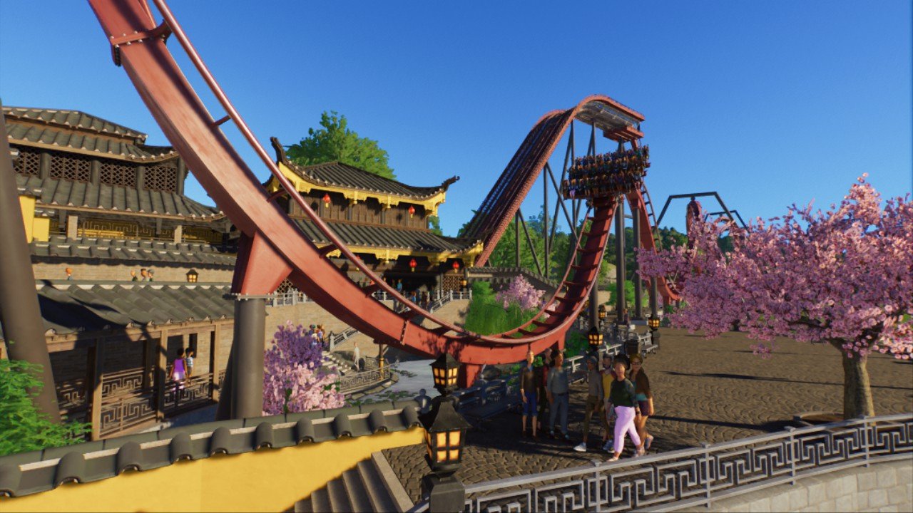 Luohan Chinese Themed Dive Coaster - Workshop - Planet Coaster 2