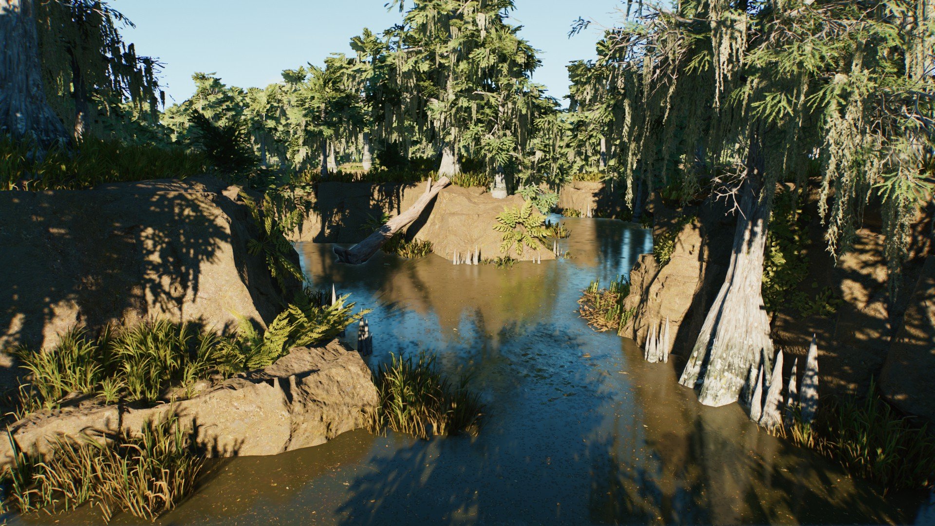Port Piscivore (empty swampy island)