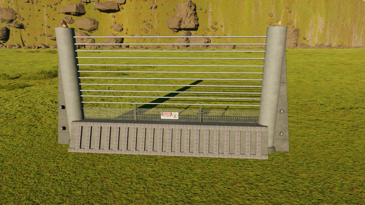 Large custom fence