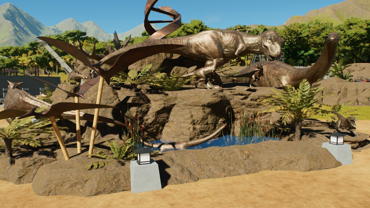 Hammonds Menagerie Statue