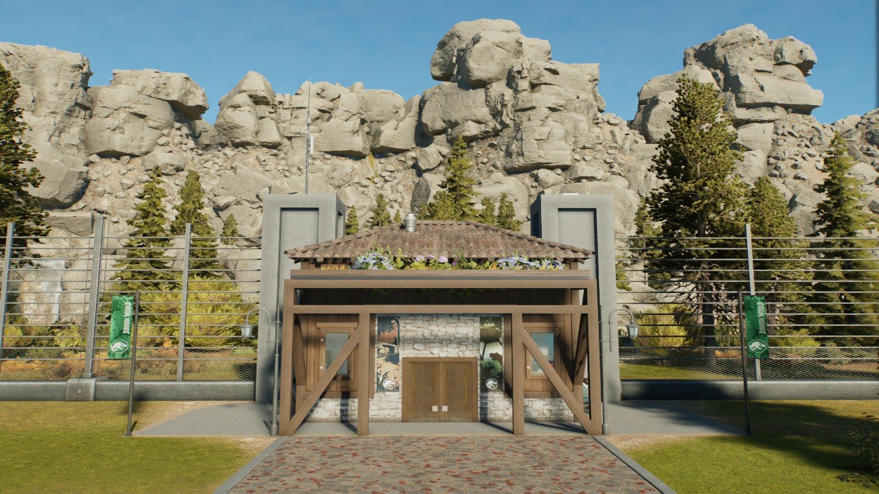 Alpine Remote Gallery Entrance