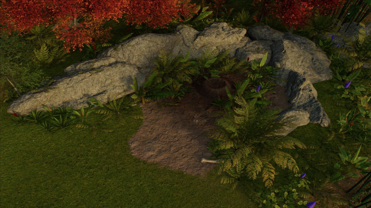 Large Nest Less Rock - Workshop - Jurassic World Evolution 3