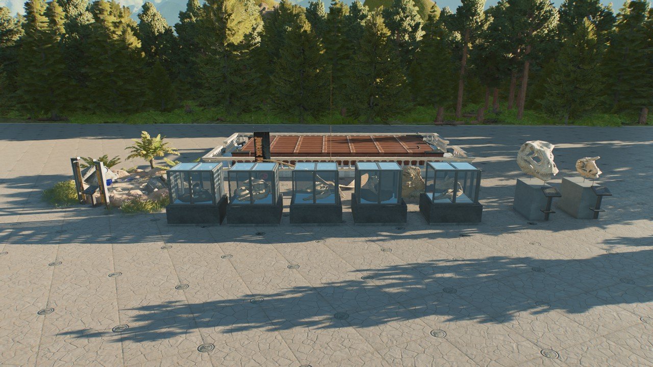 Museum props v1 - Workshop - Jurassic World Evolution 3