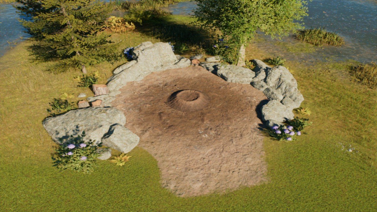 Natural Nest - Large Land Nesting Area - Workshop - Jurassic World ...