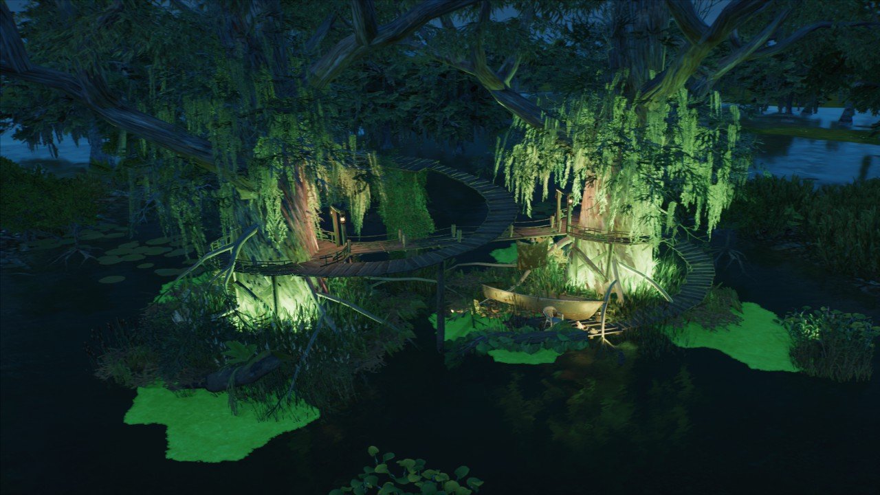 Wetland Elevated Treetop Walkway 