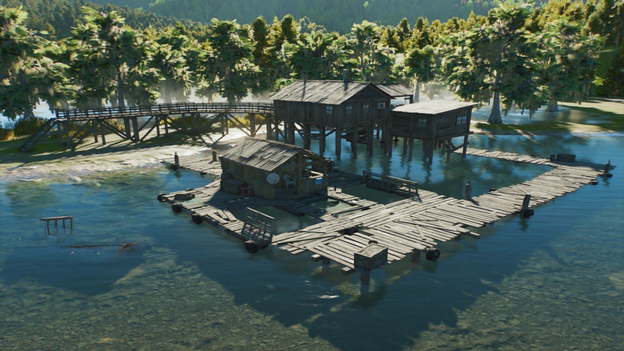 Wetlands fishing complex