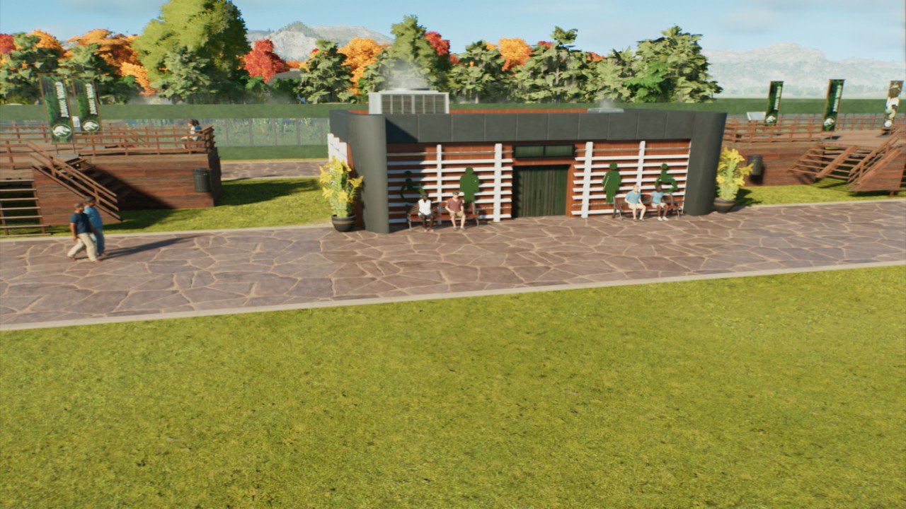 Modern Restroom - Workshop - Jurassic World Evolution 3