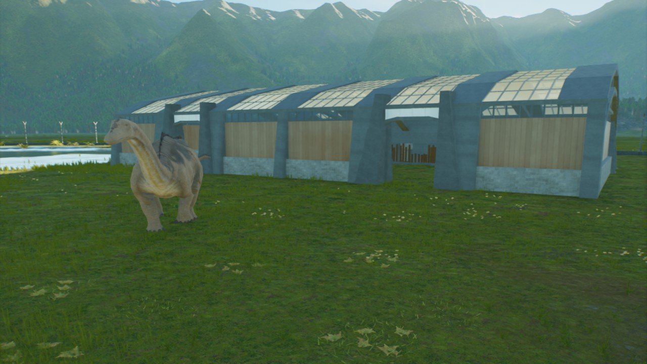 Small Sauropod House Basic - Workshop - Jurassic World Evolution 3