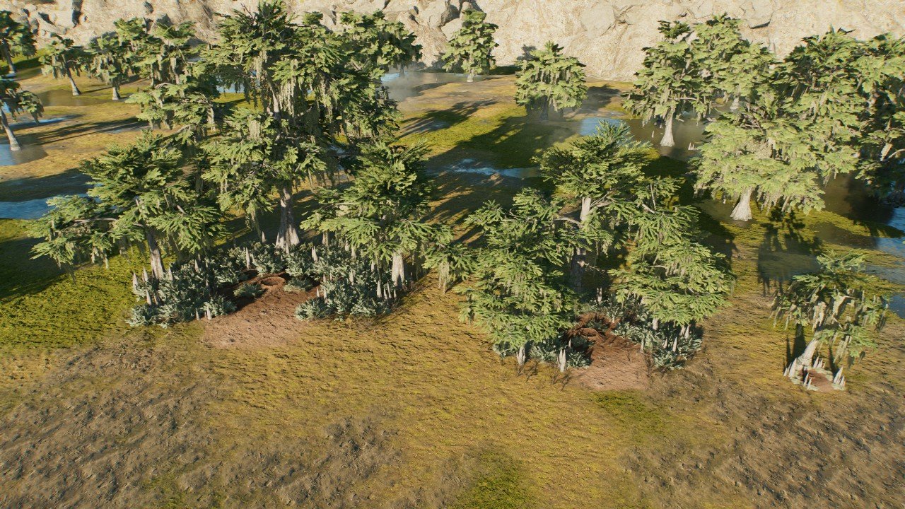 Swamp nest set - Workshop - Jurassic World Evolution 3