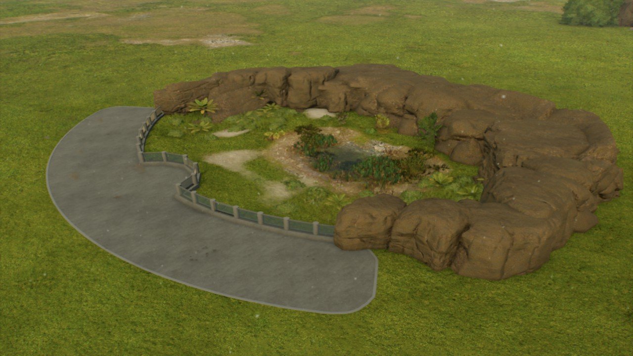Small dino habitat - Workshop - Jurassic World Evolution 3