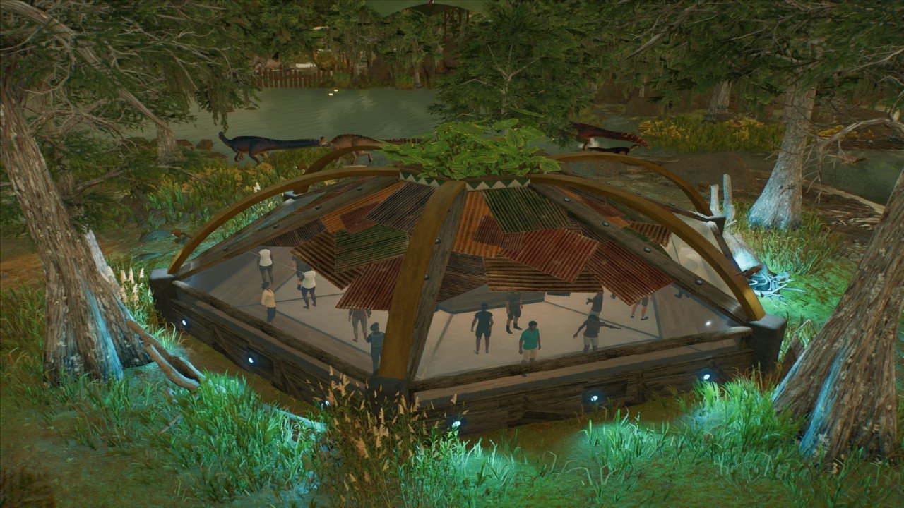 Viewing Dome Bayou Style. - Workshop - Jurassic World Evolution 3