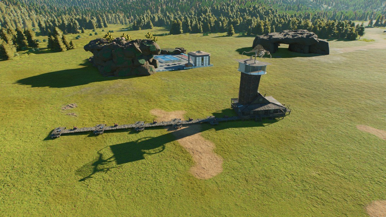 Wetlands viewing spot - Workshop - Jurassic World Evolution 3