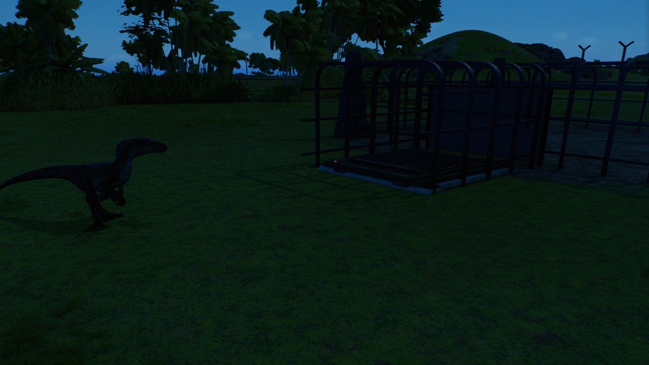 Raptor Feeding Cage - Workshop - Jurassic World Evolution 3