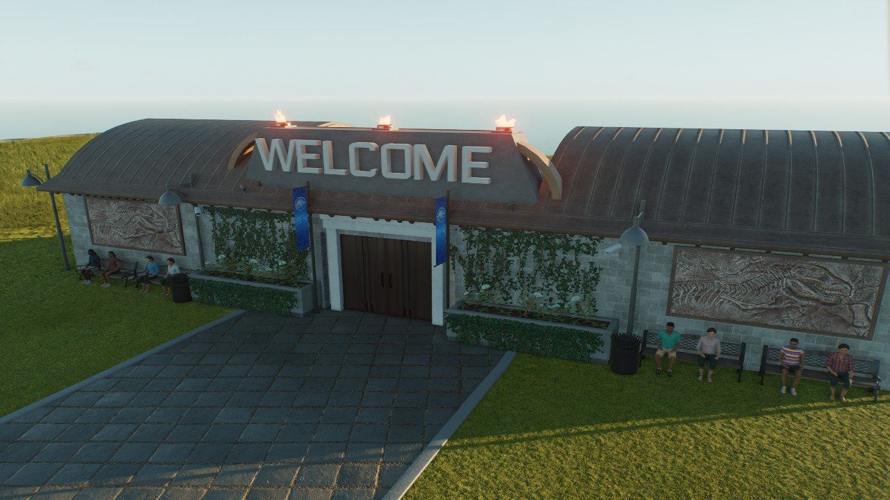 Entrance - Workshop - Jurassic World Evolution 3