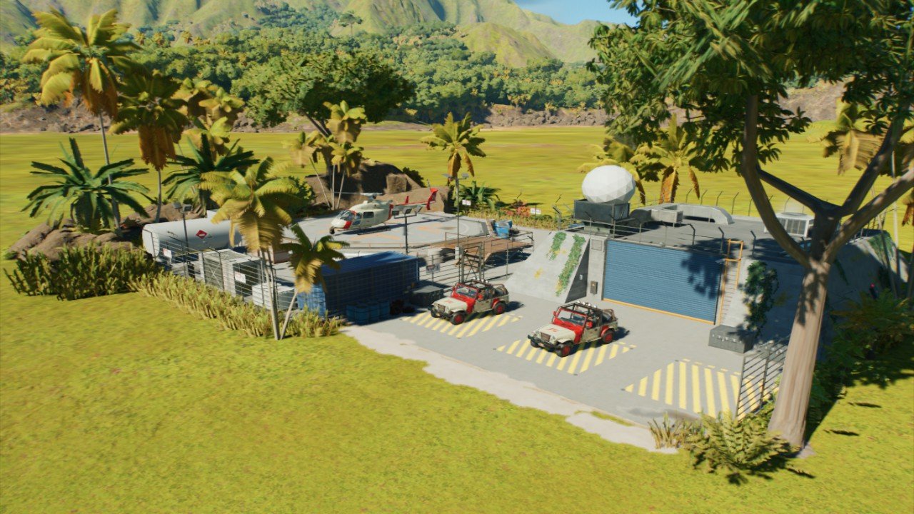 Jurassic Park Ranger Post Bunker - Workshop - Jurassic World Evolution 3