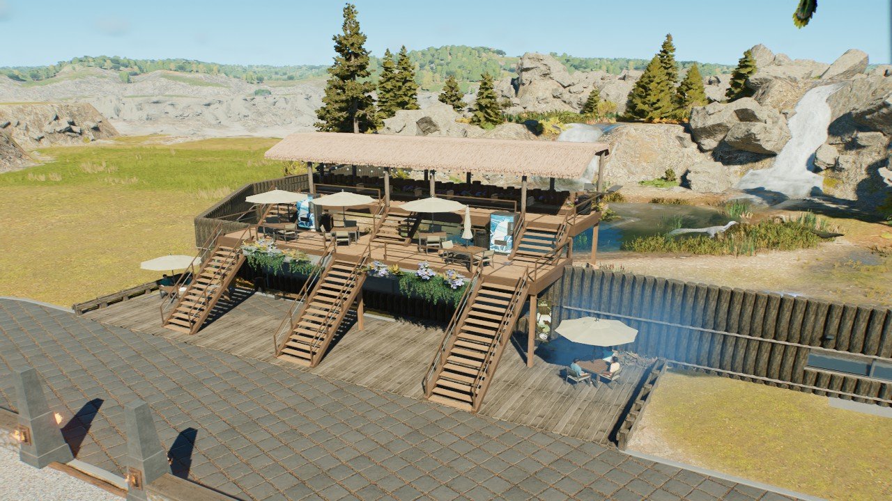 Wooden viewing platform - Workshop - Jurassic World Evolution 3