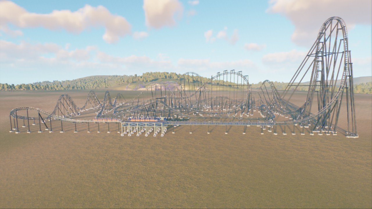 Intamin Hydraulic Launch Coaster - Workshop - Planet Coaster 2