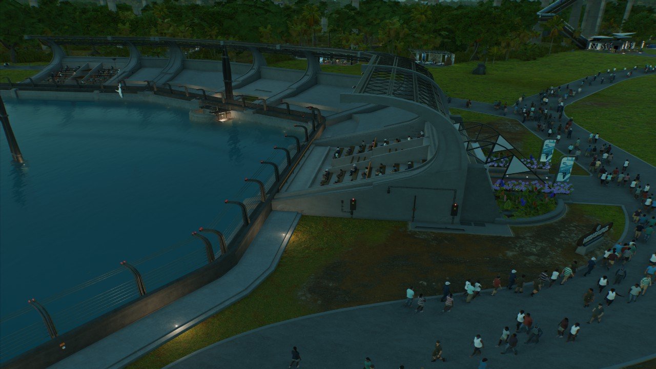 Better JW Lagoon viewing gallery - Workshop - Jurassic World Evolution 3