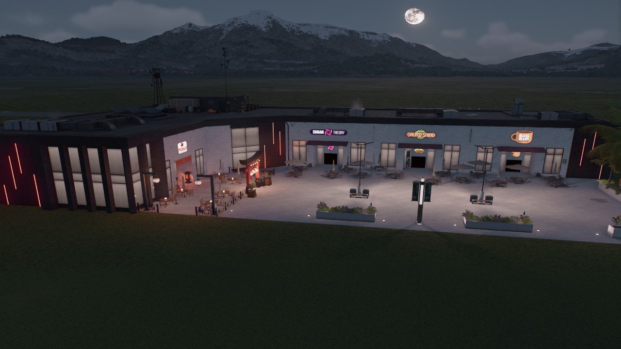 Modern restaurant square - Workshop - Jurassic World Evolution 3