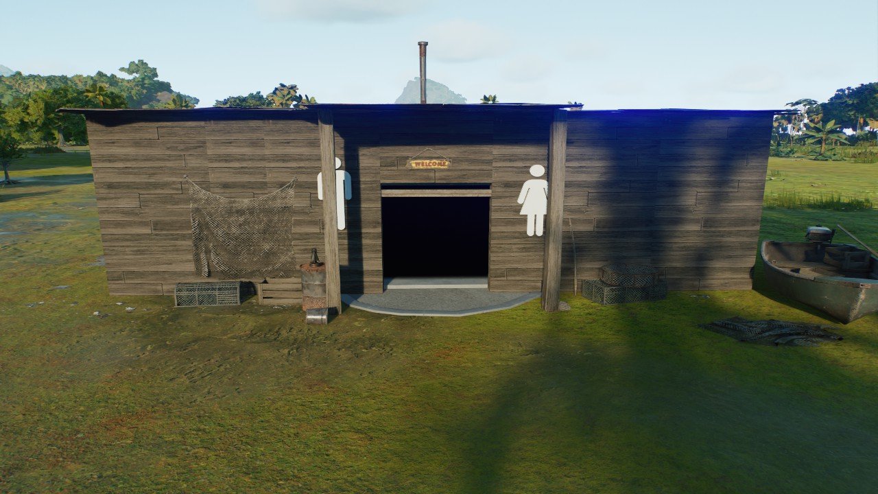 Wetland restroom