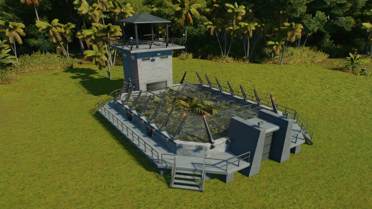 Jurassic Park Velociraptor Pen