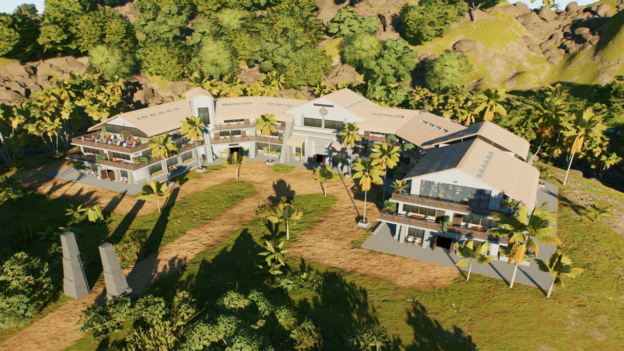 Safari Lodge JP Survival concept