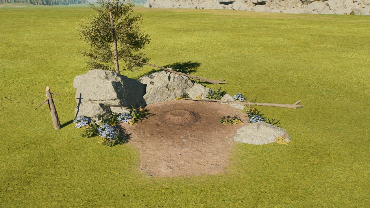 Dynamic Scenery Large Nest - Workshop - Jurassic World Evolution 3