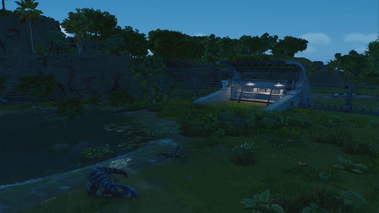Terrestrial Lagoon Viewing Gallery - Workshop - Jurassic World Evolution 3