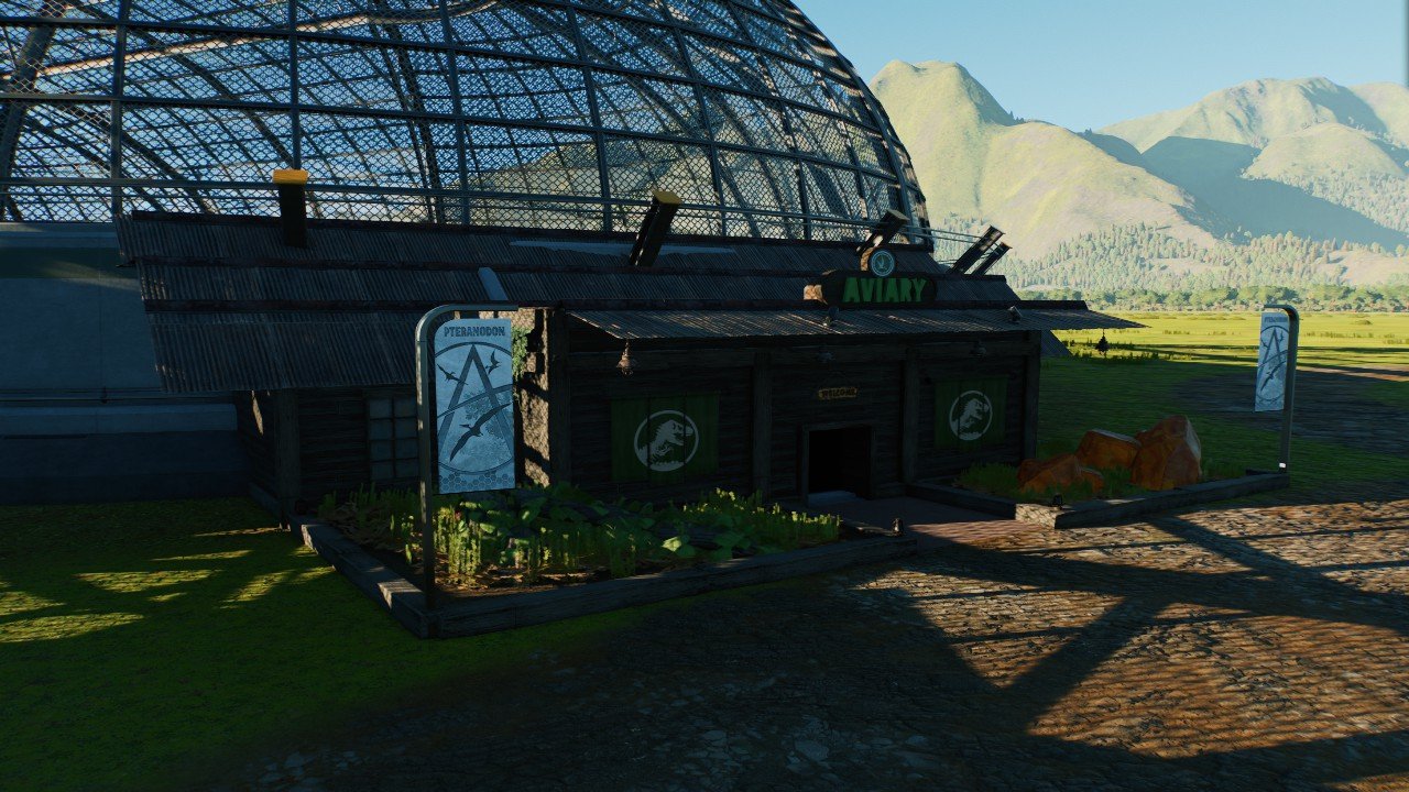 Wetland Aviary Viewing Gallery