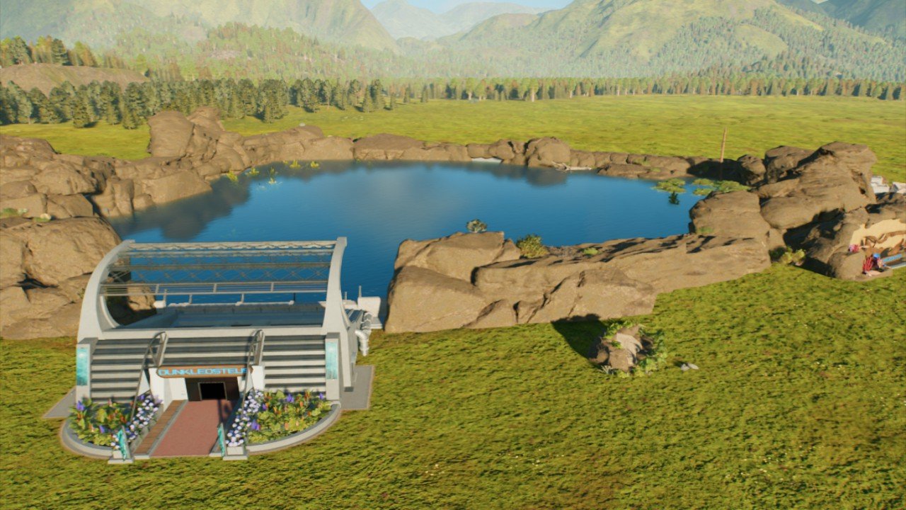 Habitats: Dunkleosteus Lagoon - Workshop - Jurassic World Evolution 3