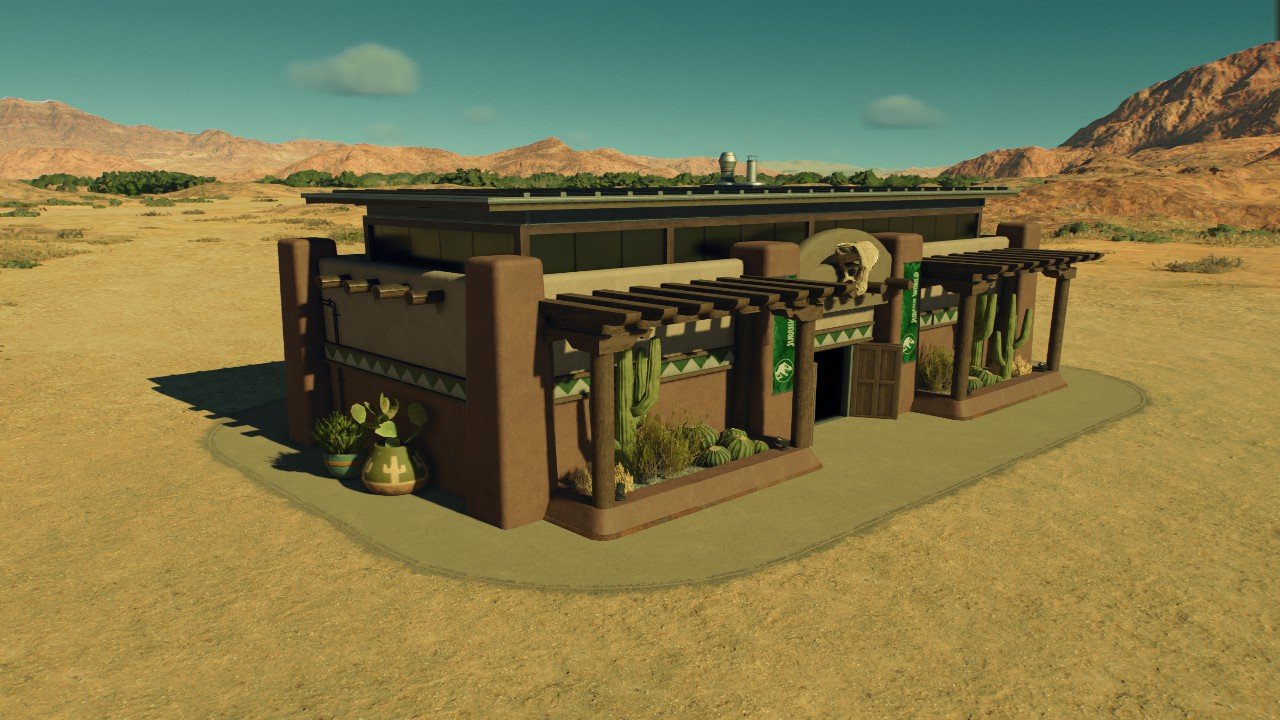 Texicana Emergency Shelter - Workshop - Jurassic World Evolution 3
