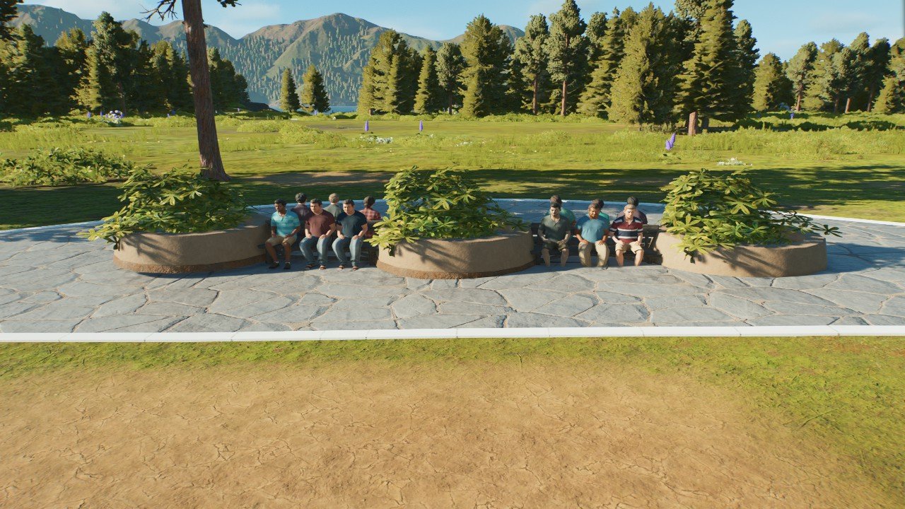 Simple Seating Area - Workshop - Jurassic World Evolution 3