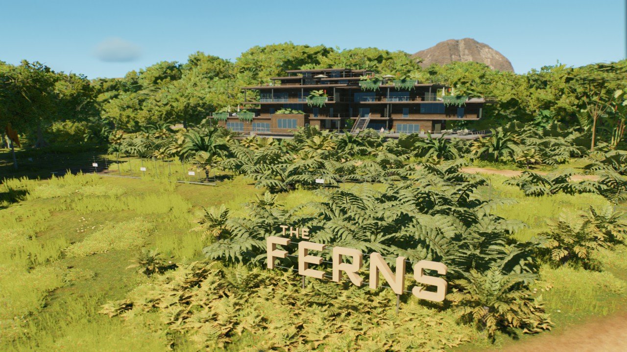 The Ferns, budget accommodation on Isla Nublar