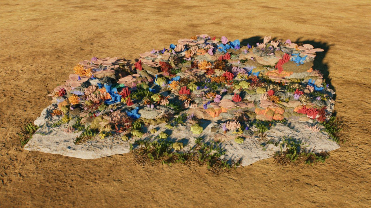 Lagoon Reef Rock 2