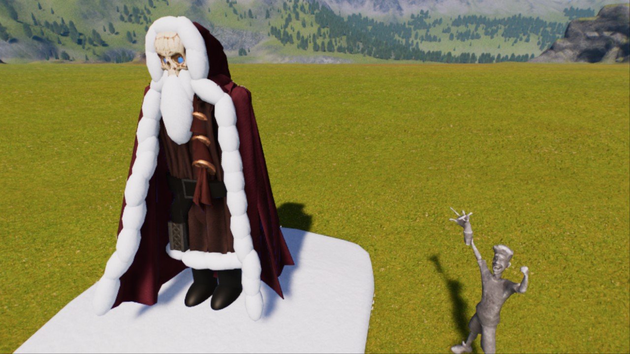 Hogfather Statue  Discworld