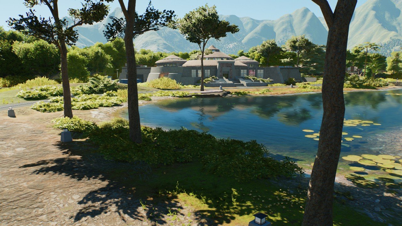 Movie Accurate Visitor Centre - Workshop - Jurassic World Evolution 3
