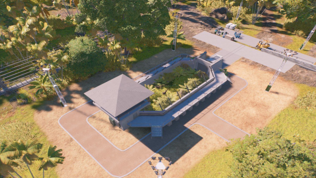 JP Raptor Cage - Workshop - Jurassic World Evolution 3