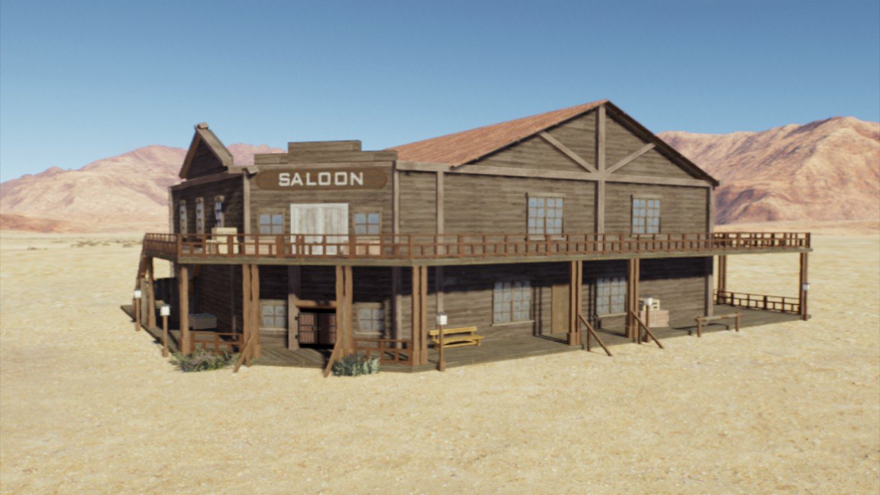 Western Building Rdr2 Armadillo Saloon (wetland pieces) (RDR1/RDR2/Western) - Workshop ...