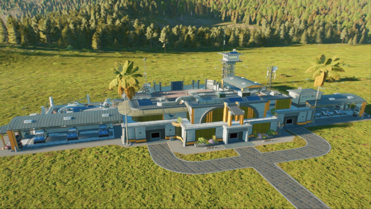 3-in-1 Facility Compound - Workshop - Jurassic World Evolution 3
