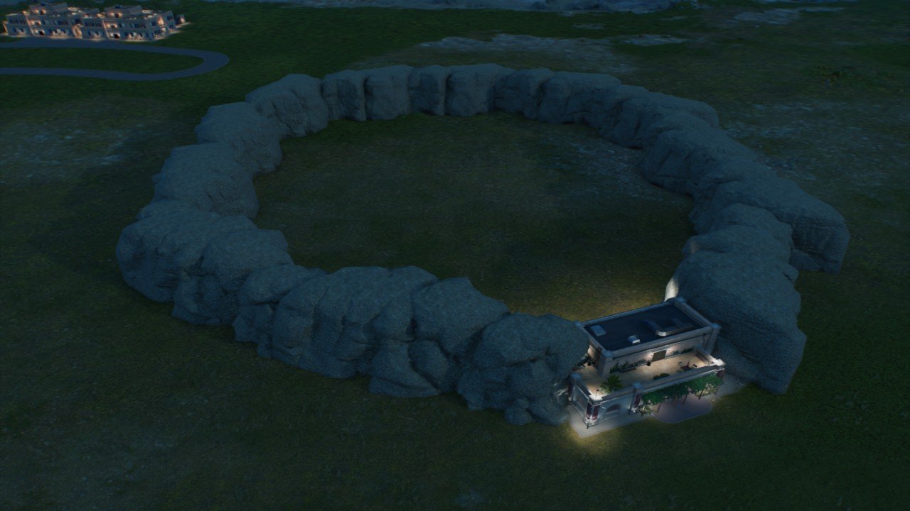 Rock enclosure