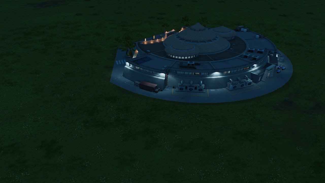 jp Visitor center and matnance - Workshop - Jurassic World Evolution 3