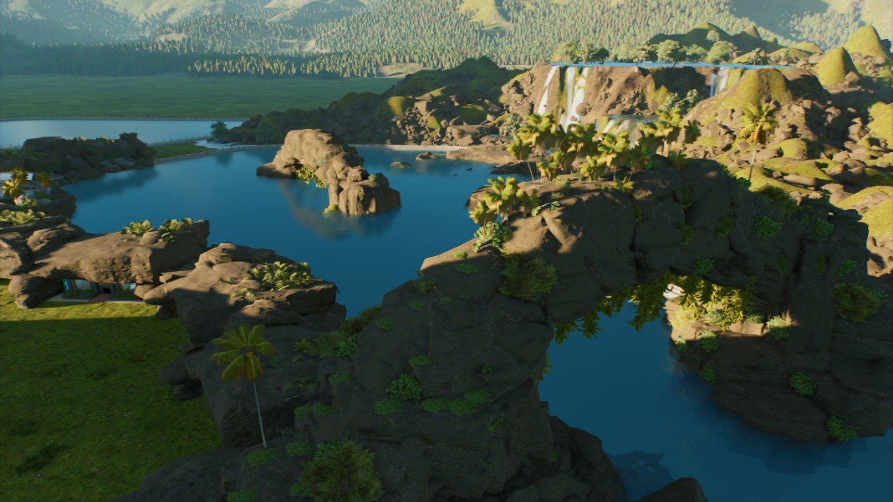 Lagoon rocky pass - Workshop - Jurassic World Evolution 3