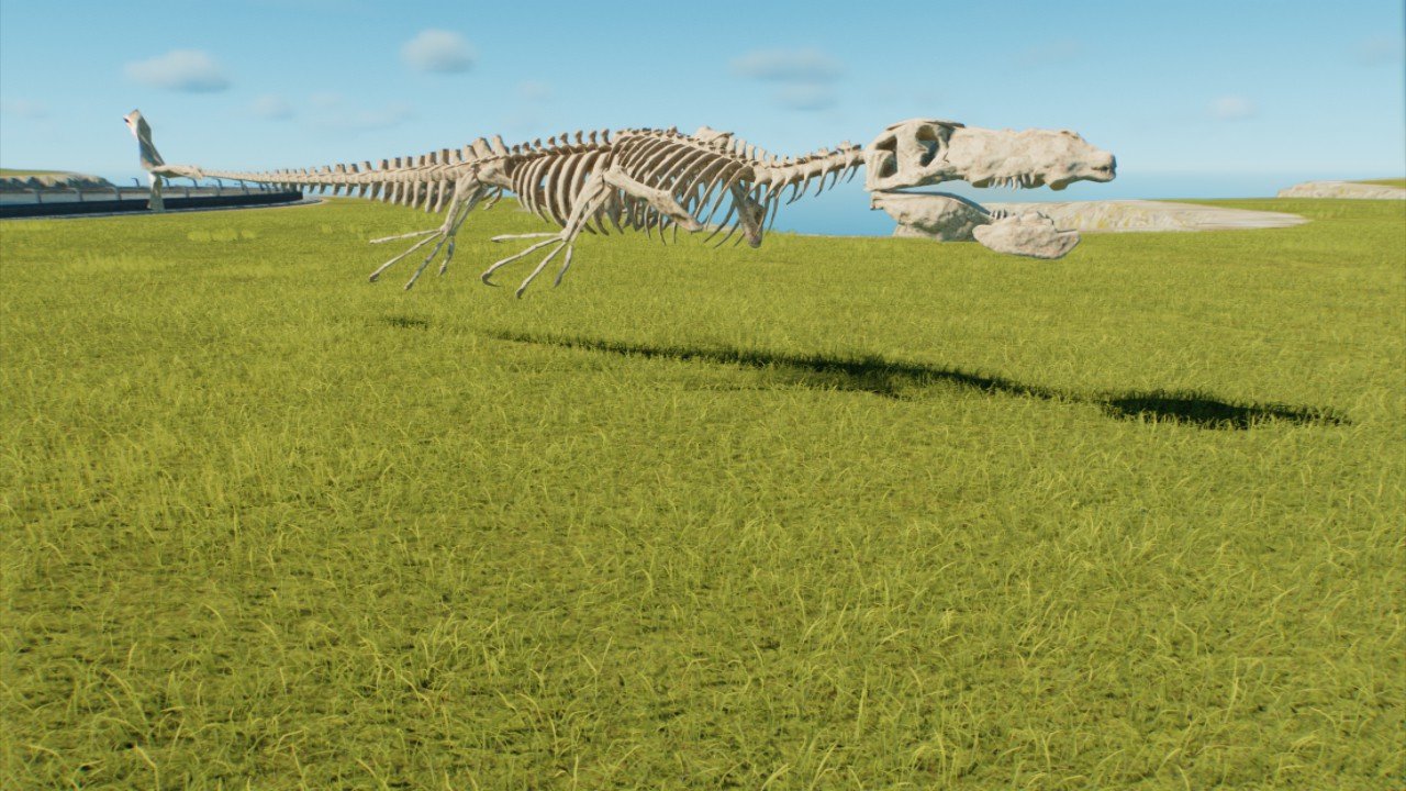 Mosasaurus skeleton - Workshop - Jurassic World Evolution 3