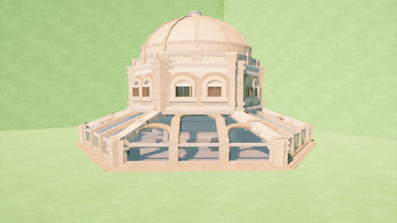 Roman Remote Viewing Dome