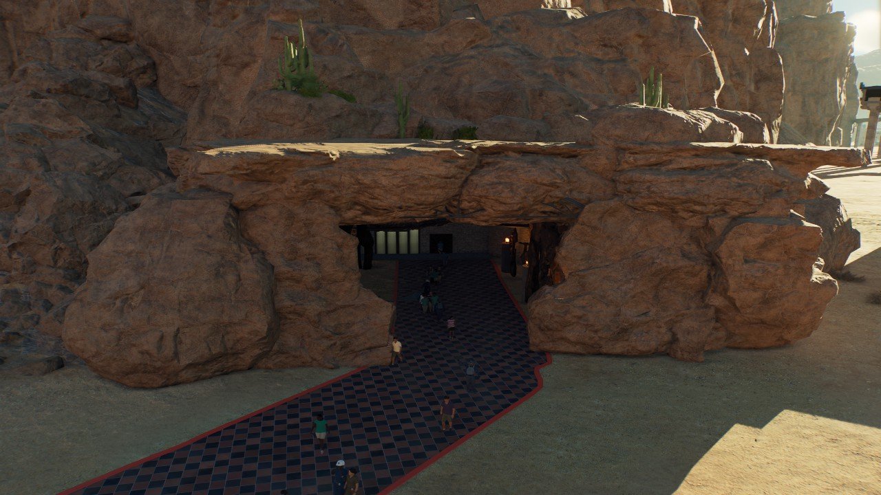 Cave arrival point WIP