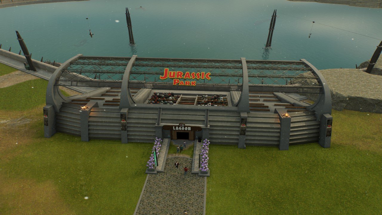 Lagoon stand JP - Workshop - Jurassic World Evolution 3