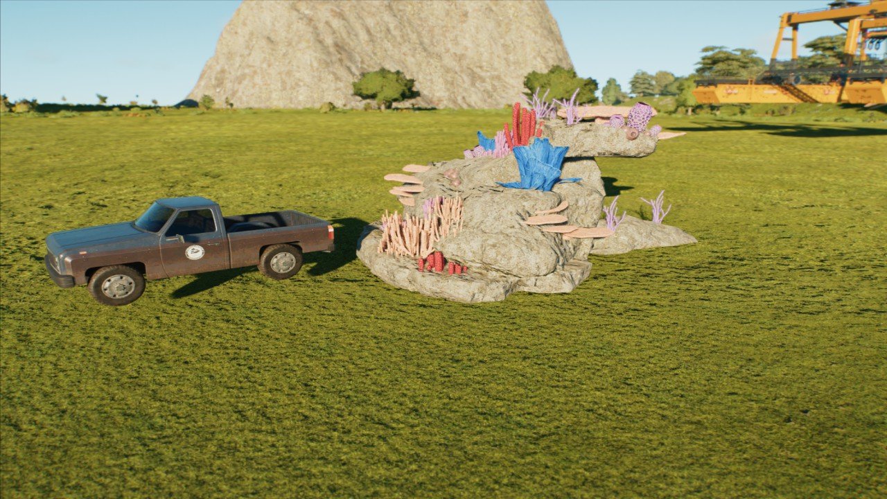 Reefs: Medium reef 2 - Workshop - Jurassic World Evolution 3