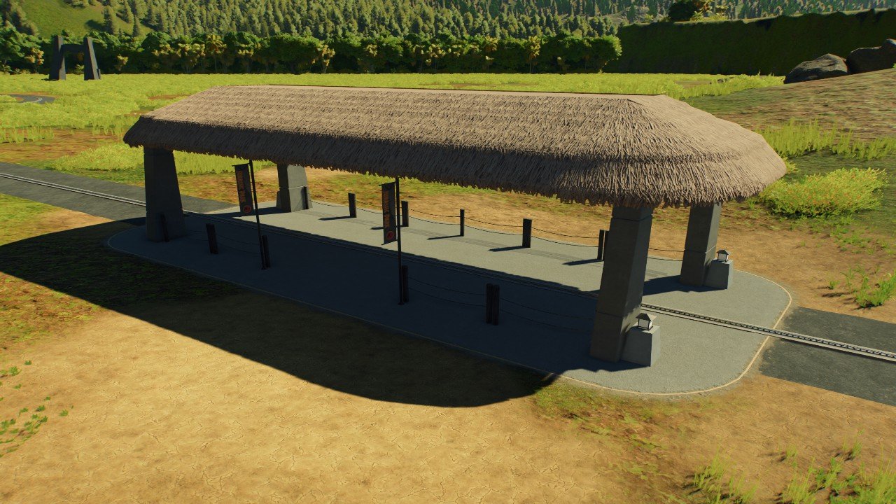 Jurassic Park Tour decoration - Workshop - Jurassic World Evolution 3